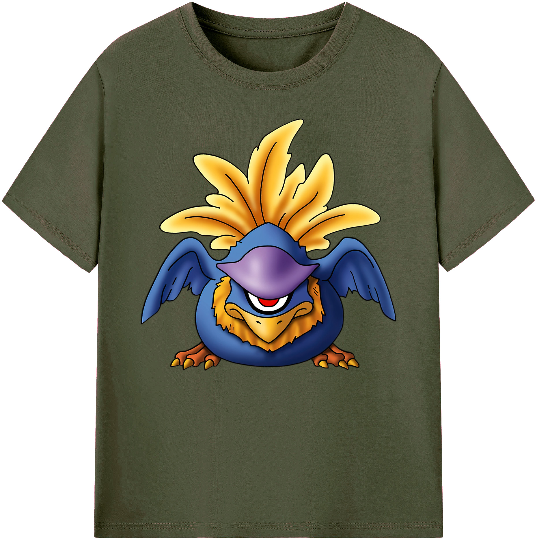 （画像用） ドラゴンクエスト Doragon Kuesuto Dragon Quest 綿100％ メンズ半袖Tシャツ｜肌触りやわらか＆通気性